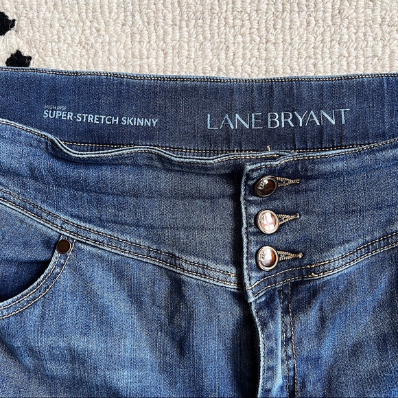 Lane Bryant high rise super stretch skinny Jean - Picture 5 of 7